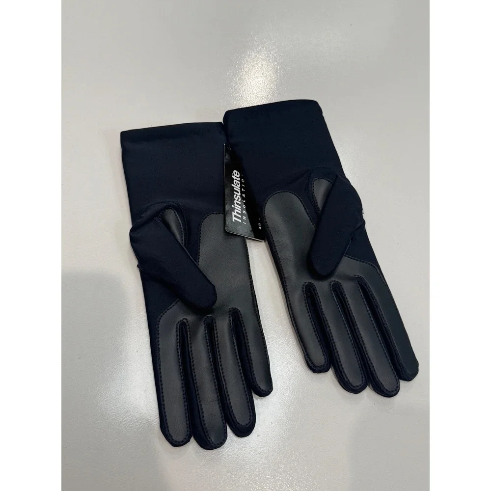 Equalizer Thinsulate Ladies Gloves Navy Blue Spandex Driving One Size Fits All